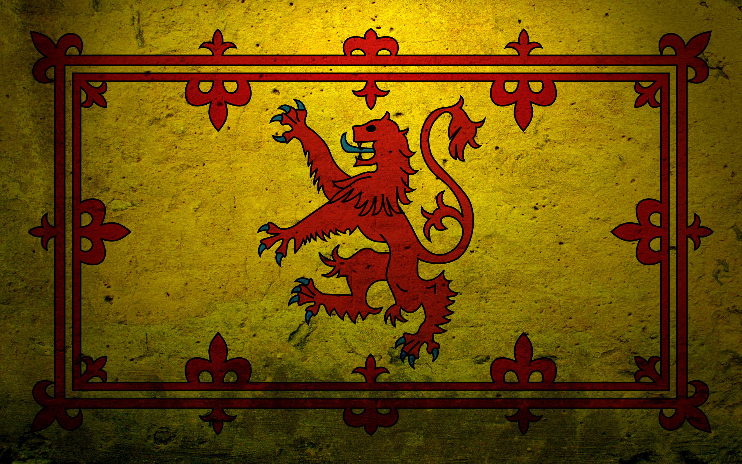 Scottish Lion Rampant Puter Wallpaper Desktop Background