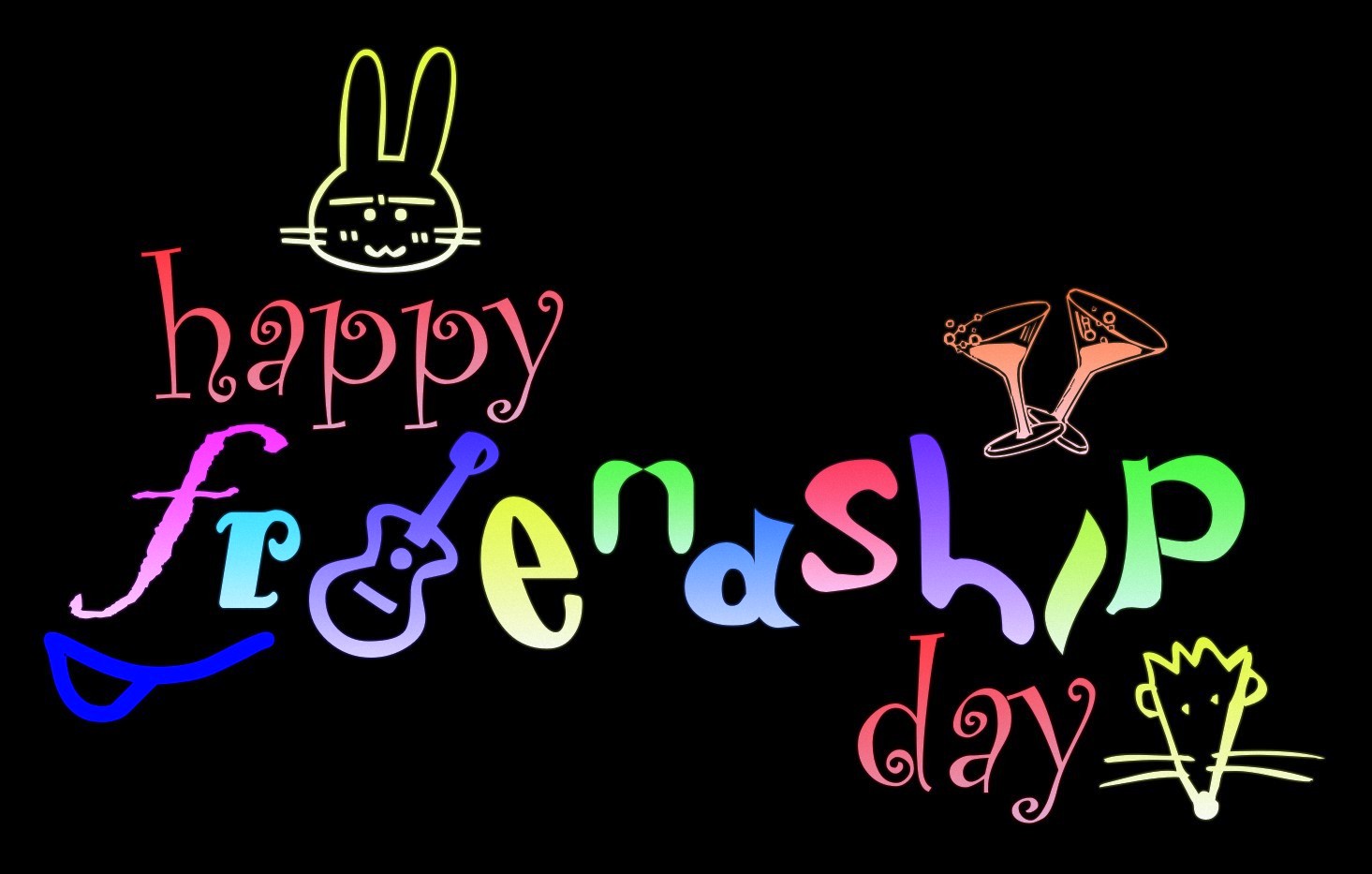Friendship Wallpaper For Funny Day Special