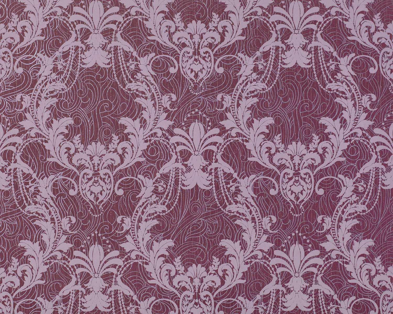Edem Imperial Baroque Textured Non Woven Wallpaper Damask Pattern