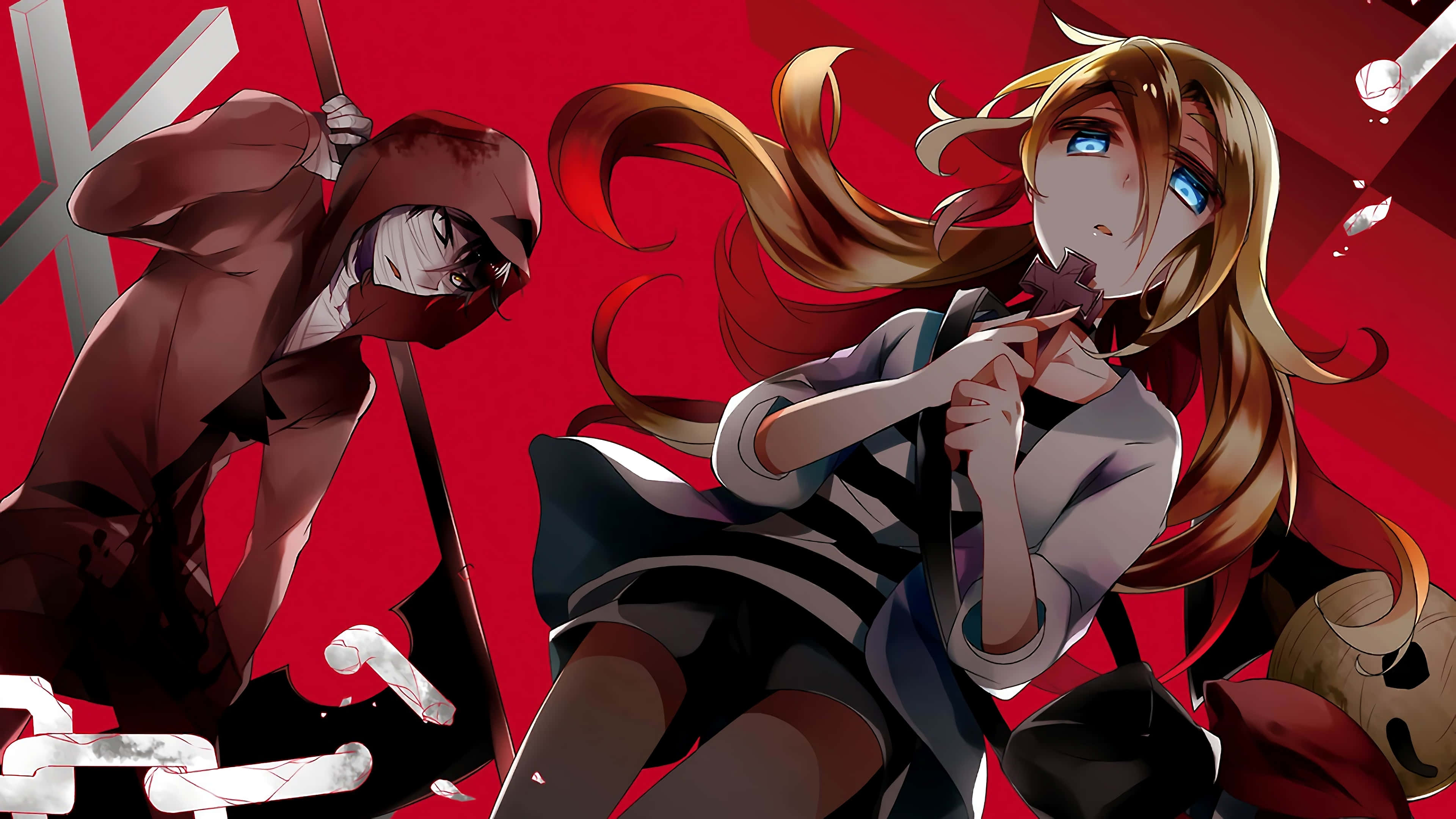 Angels Of Death Background Wallpaper