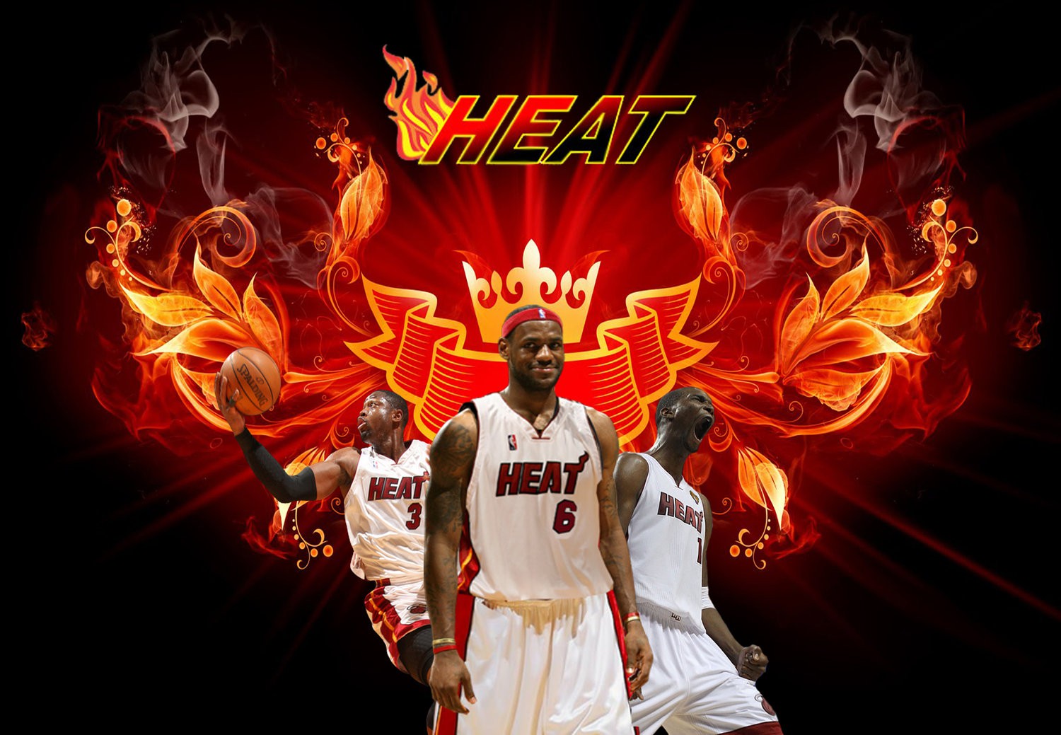 Lebron James Miami Heat HD Wallpaper New