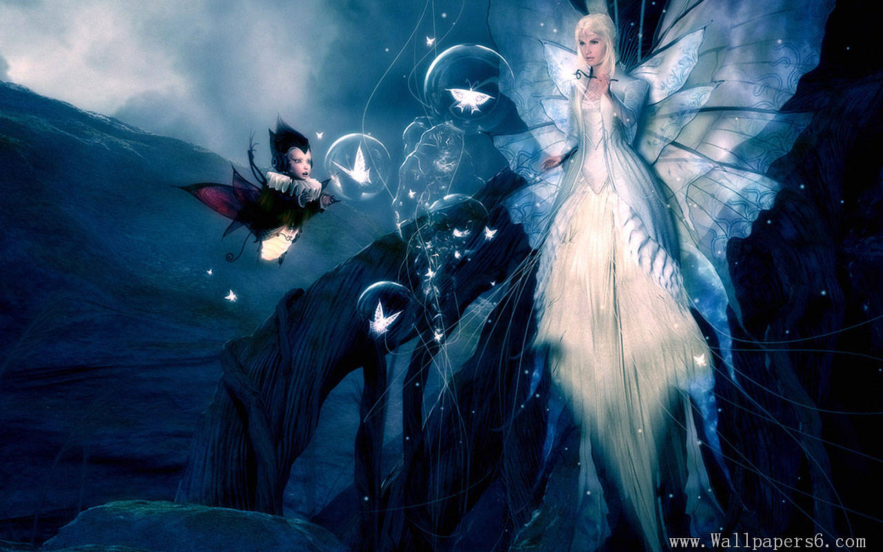 Beautiful Angel Fantasy Wallpaper