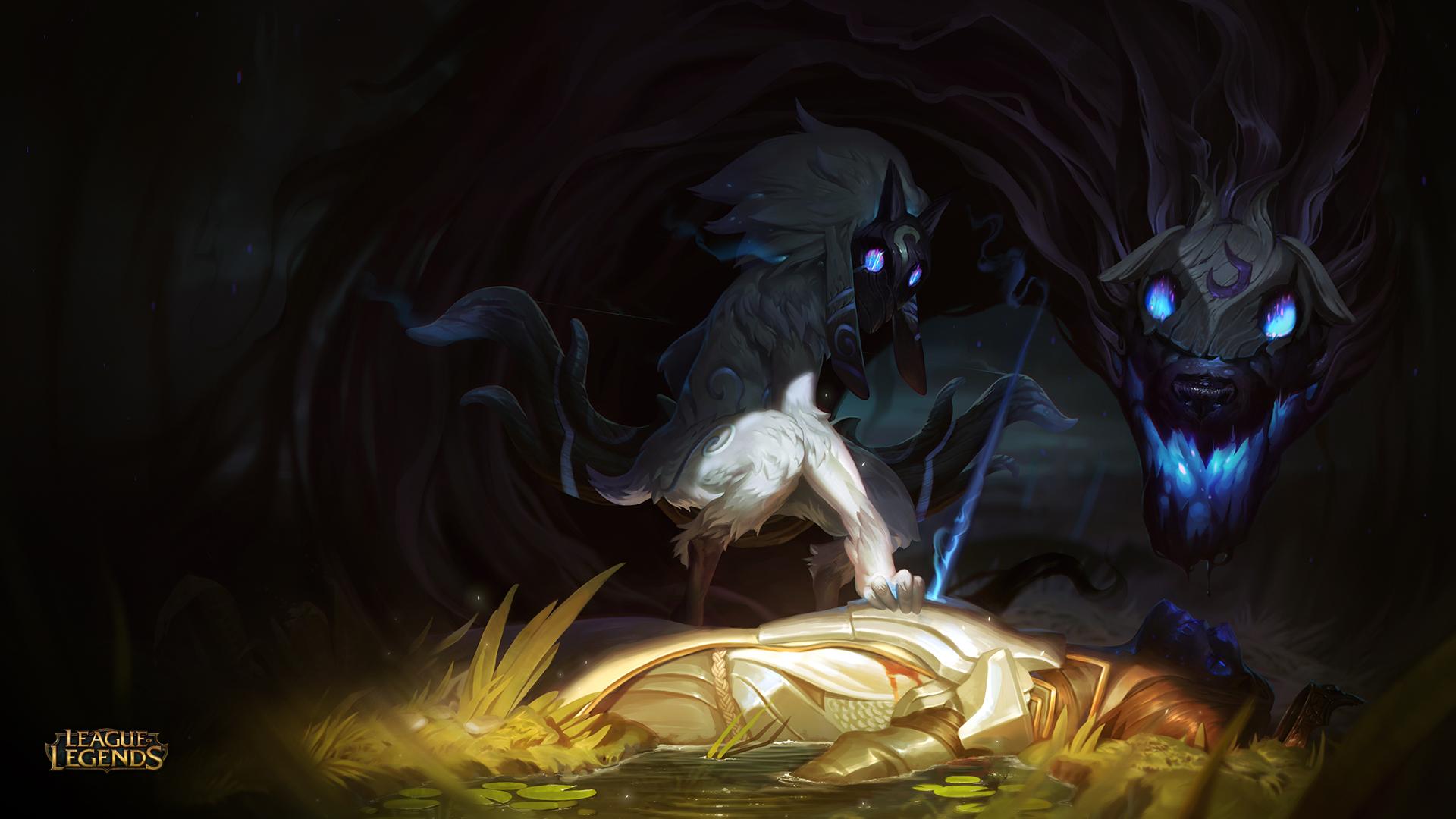 Kindred Classic Skin League Of Legends Wallpaper