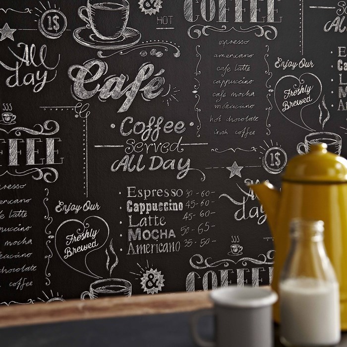 coffee shop wallpaper