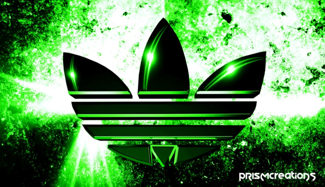 Green Adidas Logo Wallpaper HD Pixell