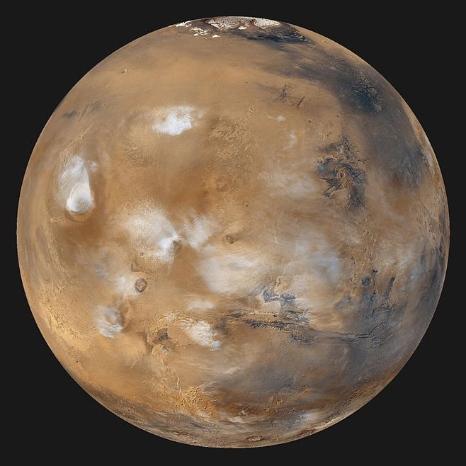 Mars As Seen By The Global Surveyor In