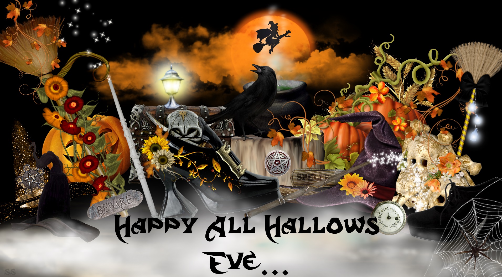 Happy Halloween Allhallows Eve HD Wallpaper StylishHDwallpaper