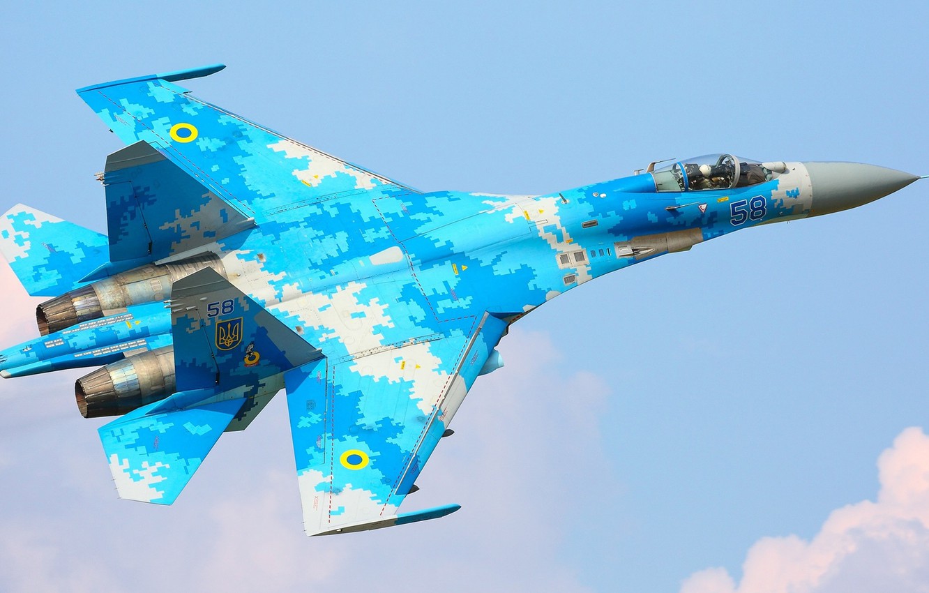 Wallpaper Fighter Ukraine Su Pilot Cockpit Ukrainian Air