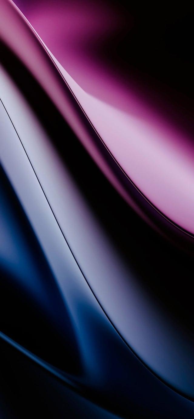 Dark Purple Abstract Shapes 4k Phone Wallpaper And