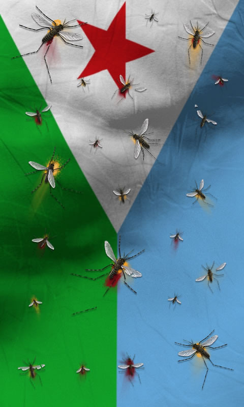 Djibouti Flag Live Wallpaper Android