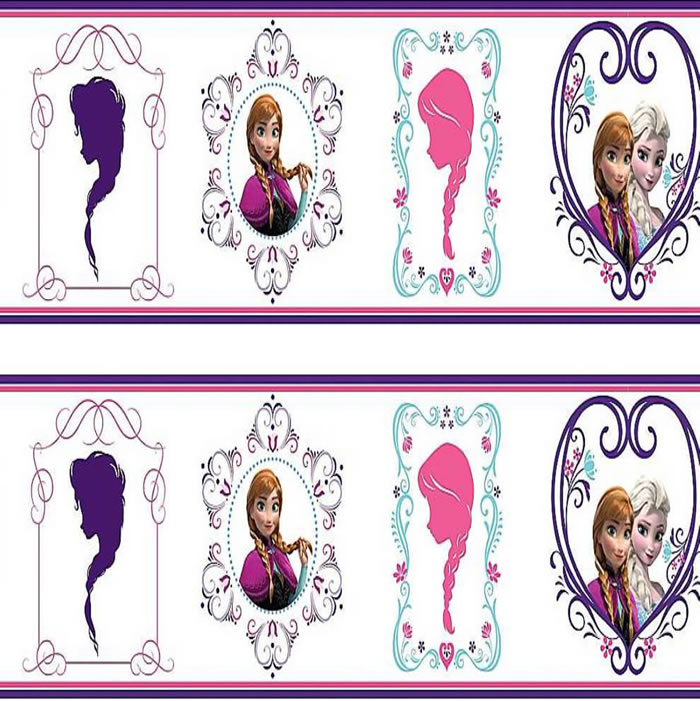 Disney Princess Frozen Frames Wallpaper Border Quantity