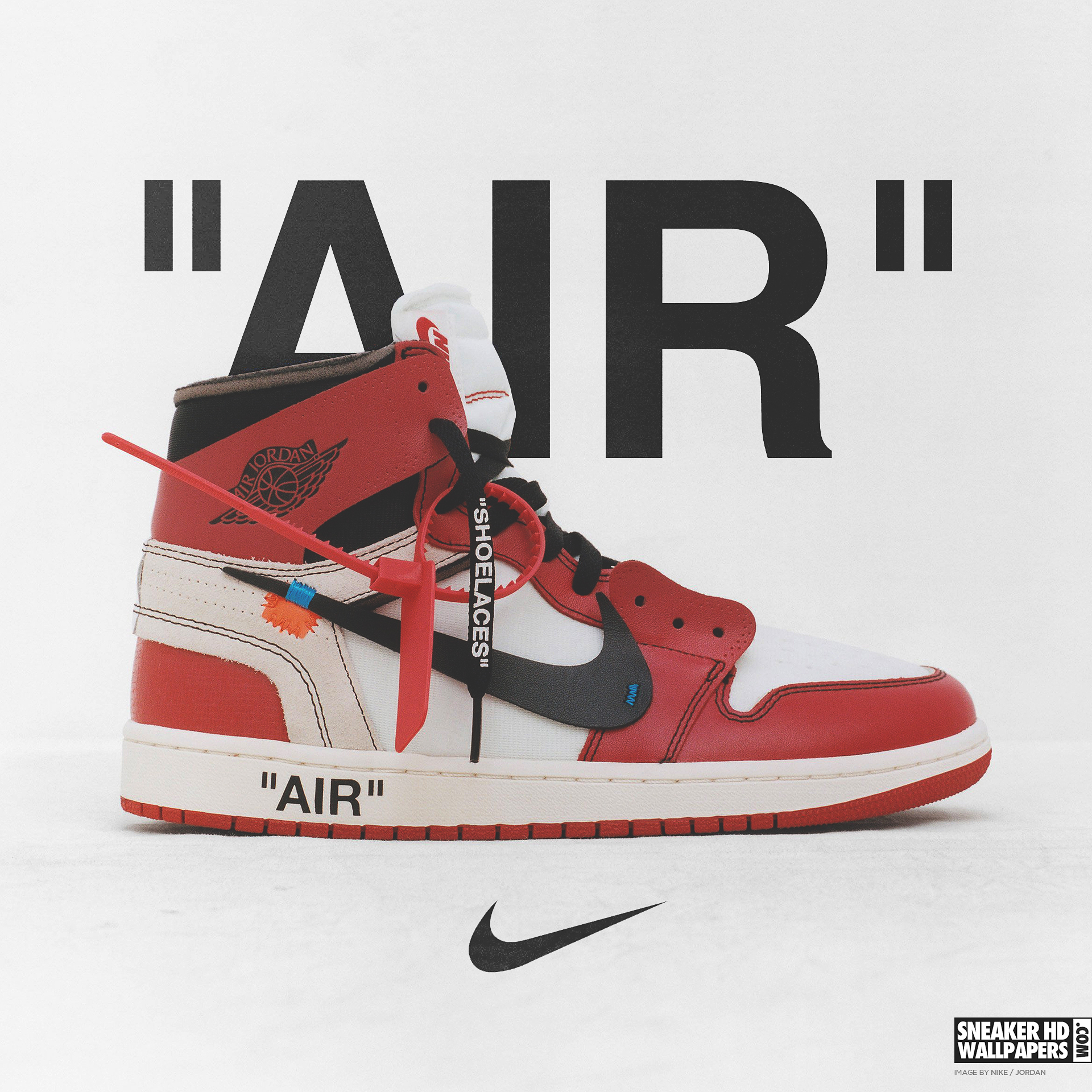 New The Ten Air Jordan Retro High Off White Wallpaper