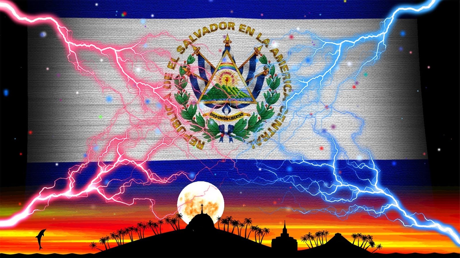 El Salvador Flag Wallpaper Android Apps On Google Play