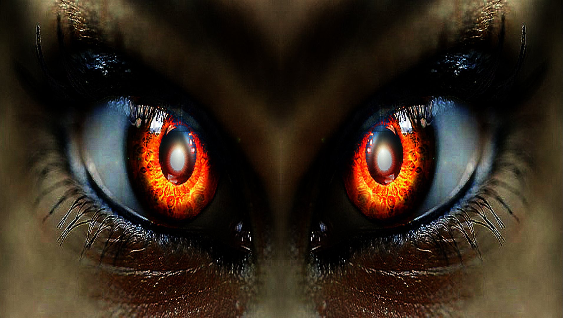 Evil Eyes Wallpaper HD Background Desktop