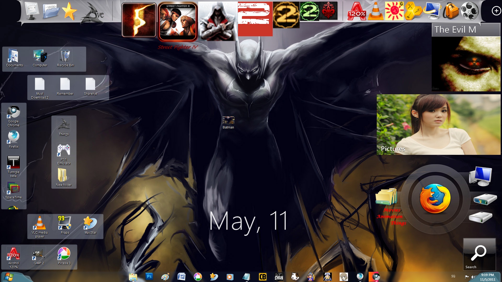 Windows 666theevilm Batman Arkham Asylum Wallpaper