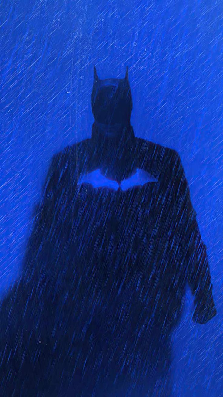 The Batman 2022 Blue IPhone Wallpaper   IPhone Wallpapers iPhone 736x1308