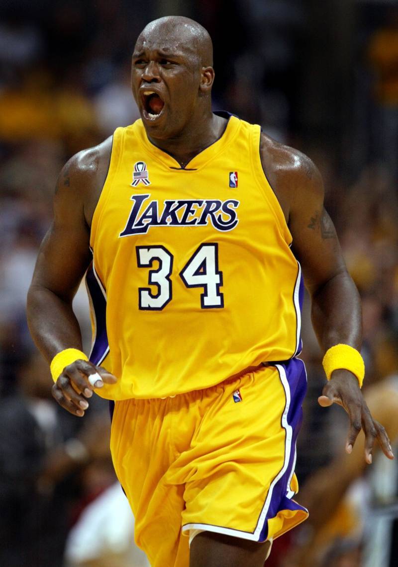 Shaquille O Neal Lakers Wallpaper The Art Mad