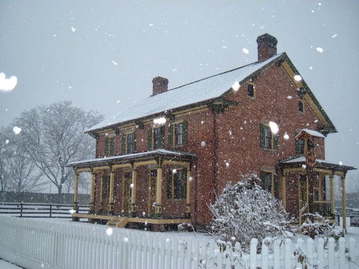 Greenfield Village Open Air Museum Wintertime At