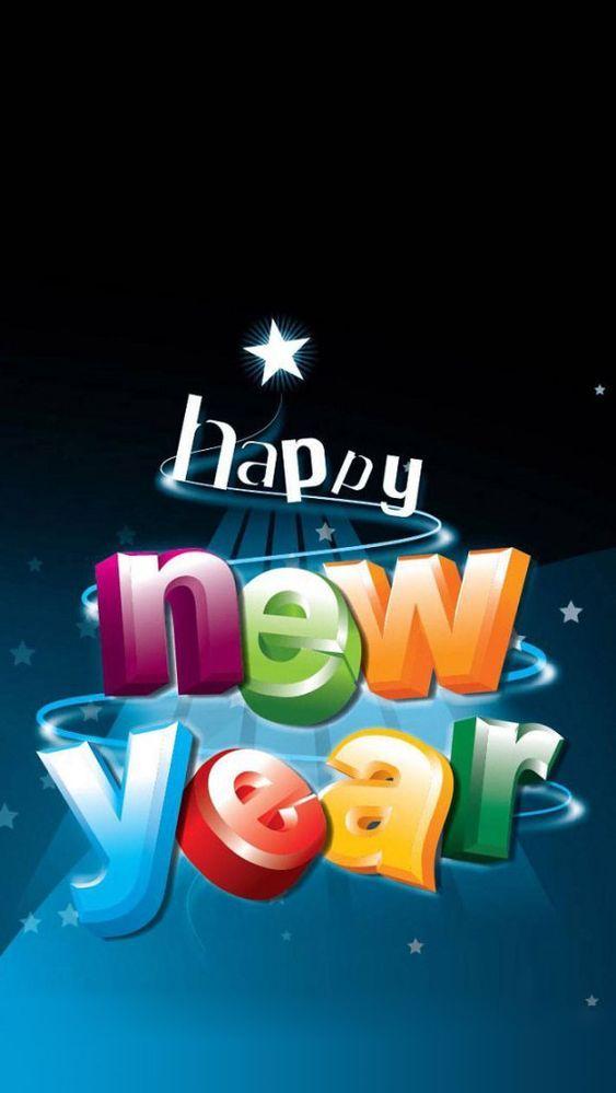 new year backgrounds pictures for iPhone Android Happy new
