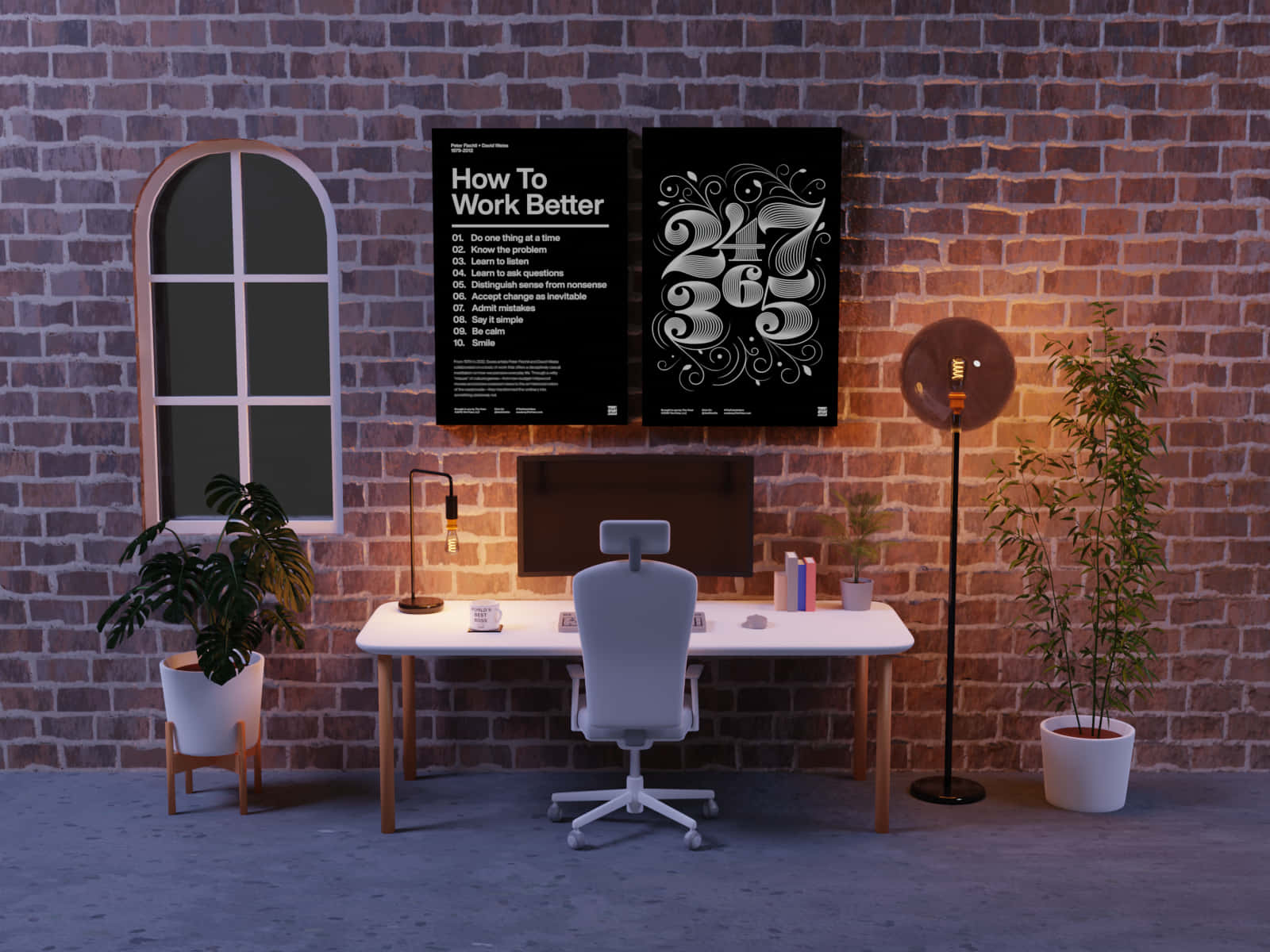 Office Background Wallpaper