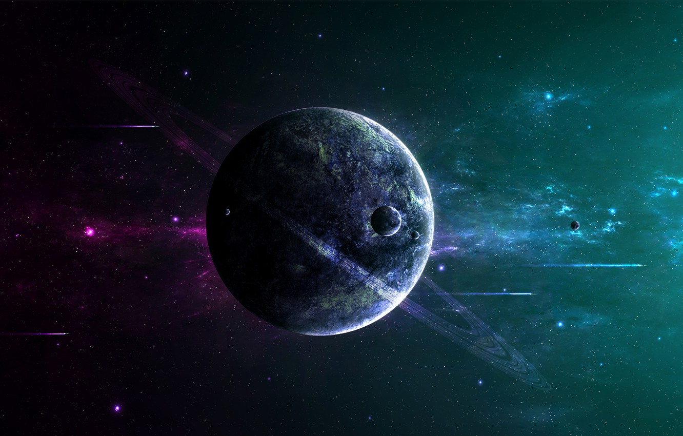 Wallpaper Dark Star Night Pla Space Ships Sci Fi Image