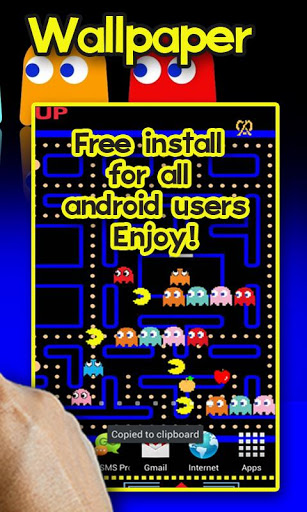 Pacman Live Image Wallpaper Android Apps Games On Brothersoft