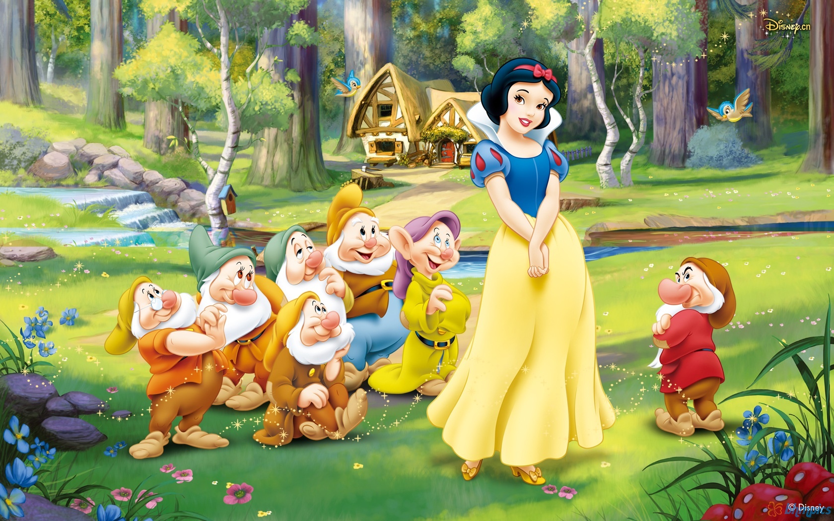 Movie Snow White And The Seven Dwarfs Wallpaper