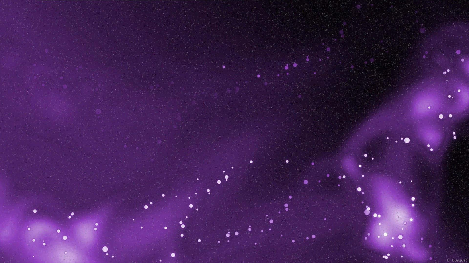 Purple Galaxy Aesthetics Puter Wallpaper