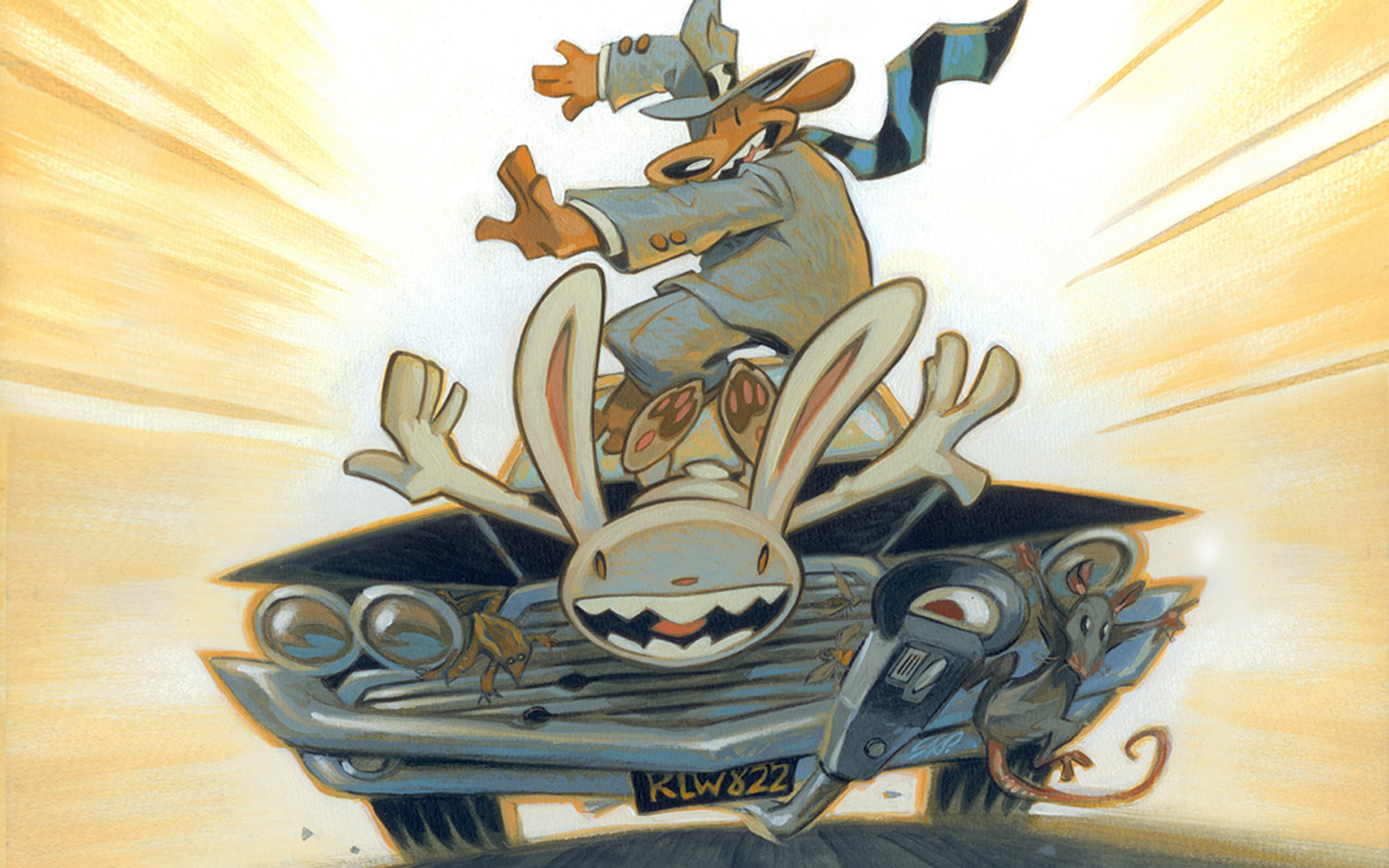Sam And Max Wallpaper In