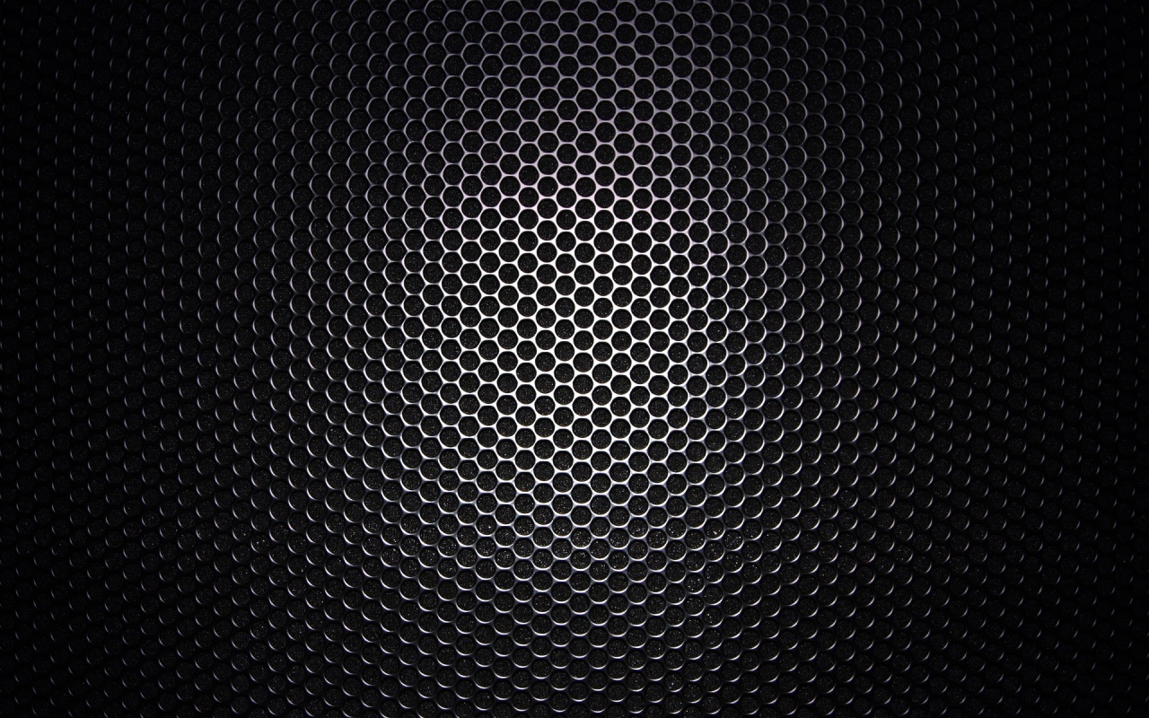 1280x800 Black honeycomb pattern desktop PC and Mac wallpaper