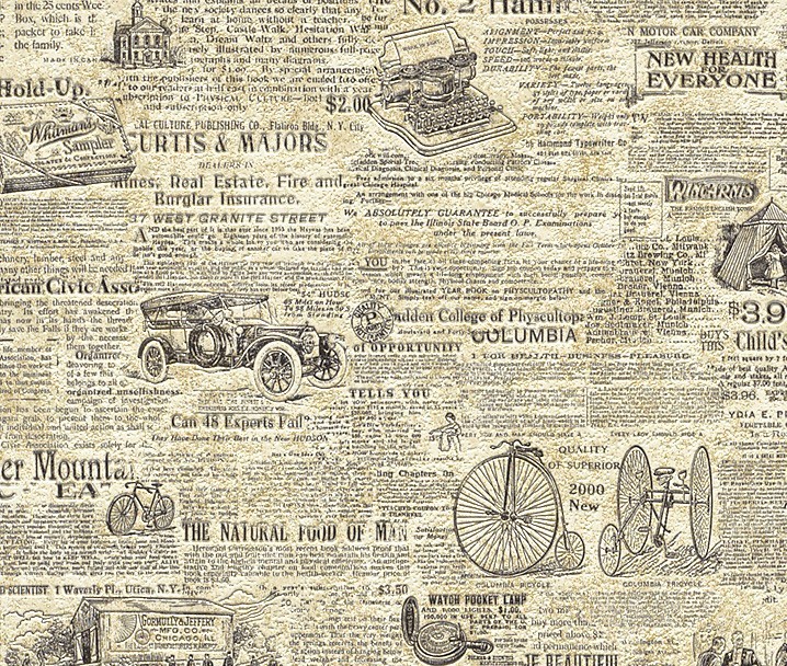 Old Newspaper At Wallpaperwebstore