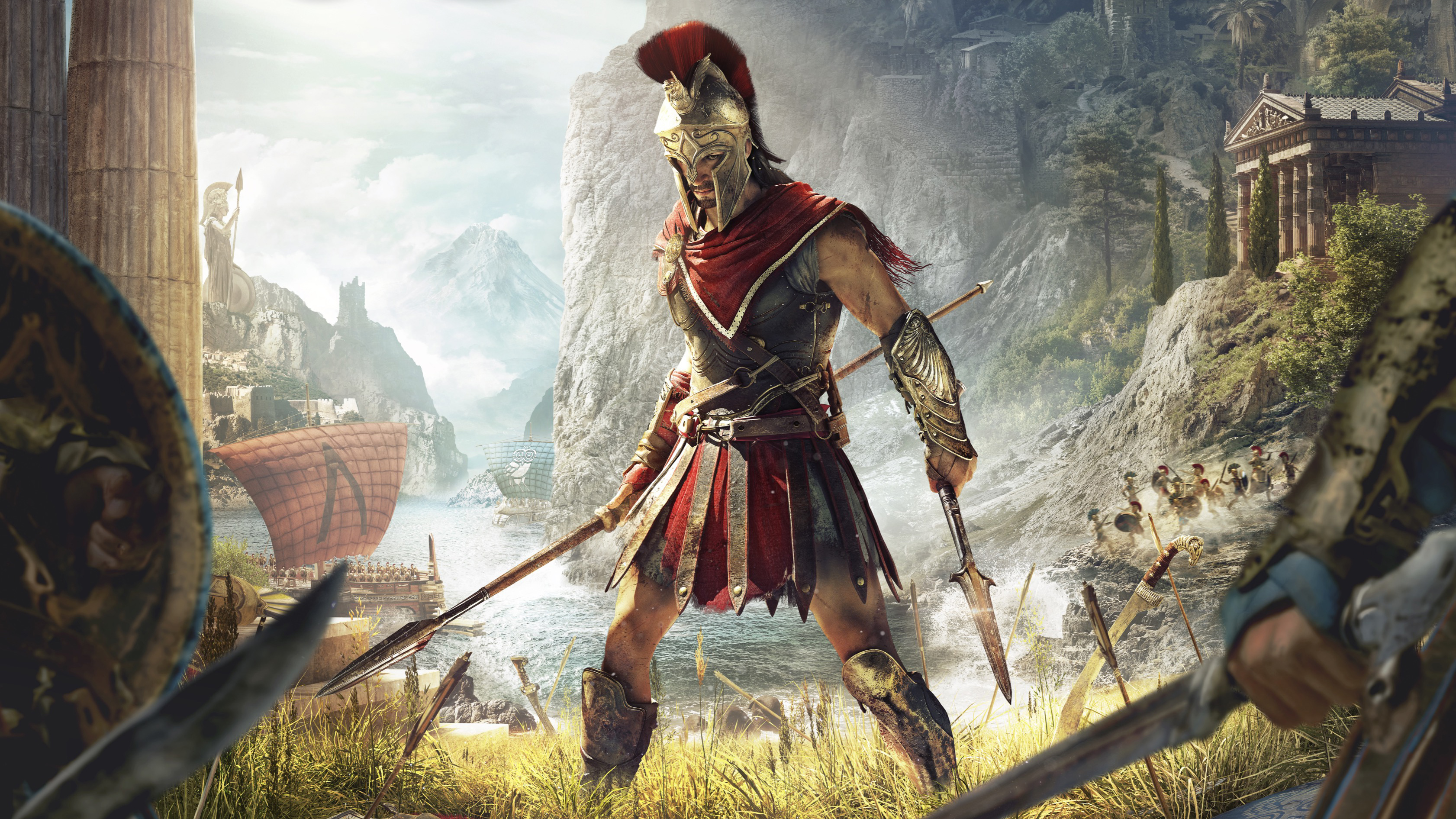 Assassins Creed Odyssey 4k Wallpaper HD Games