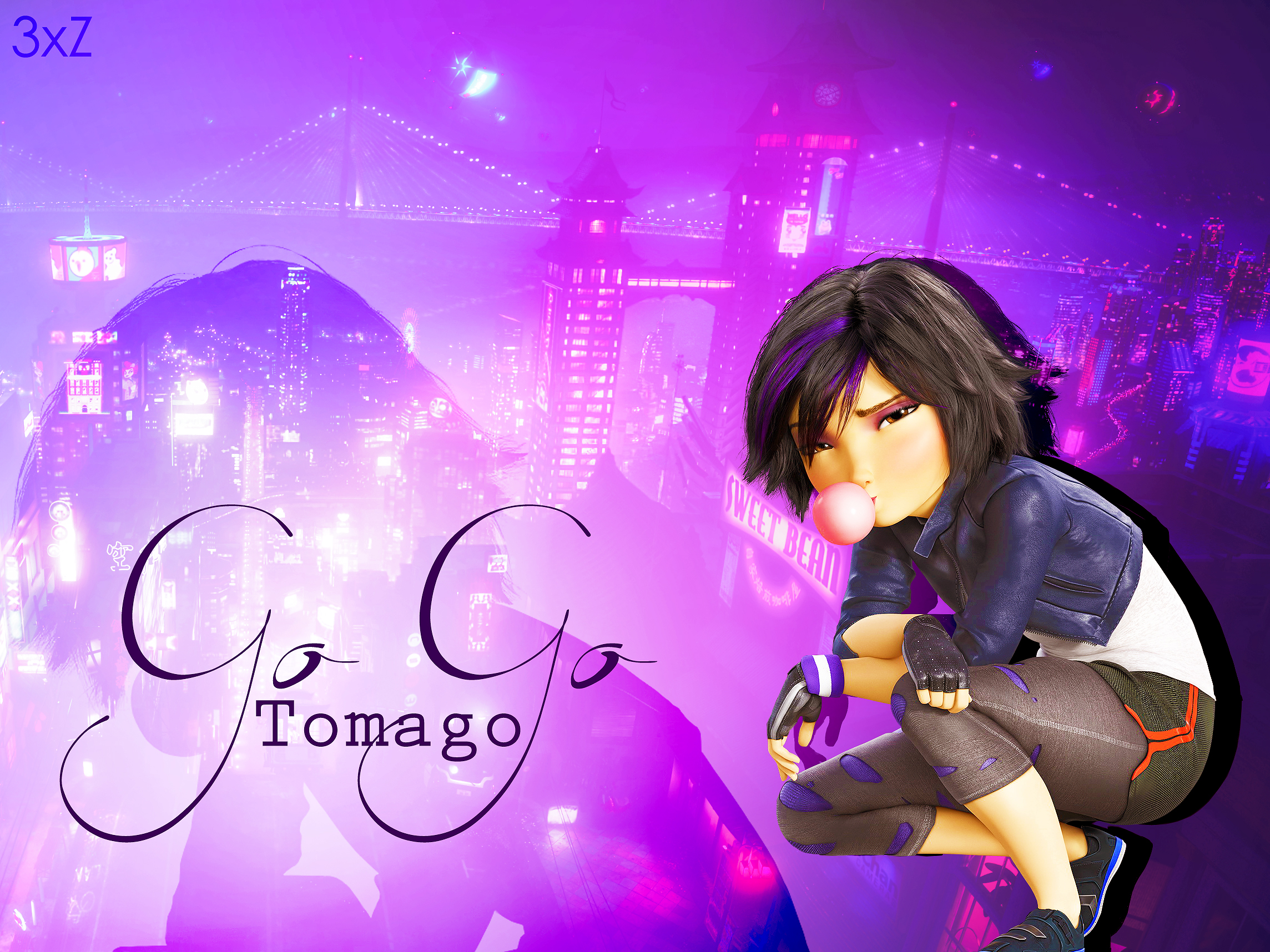 Big Hero Image Gogo Tomago Wallpaper HD And Background