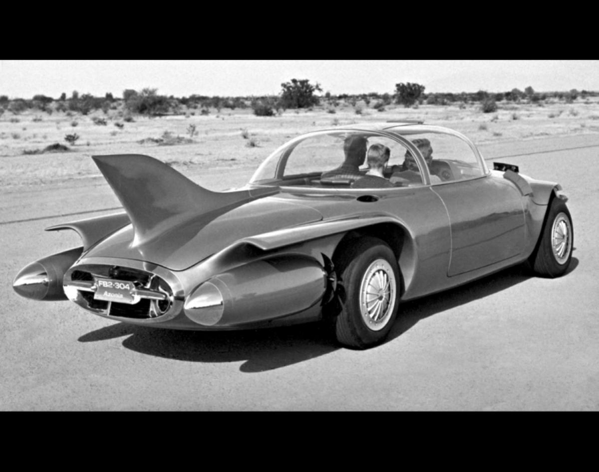 Cars Of The Future Concept From 1950s And 1960s Ny