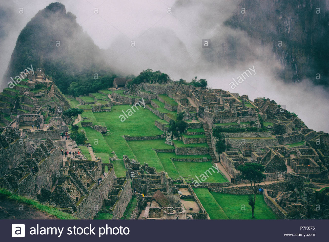 Classic Of The Ancient Mysterious City Machu Picchu With