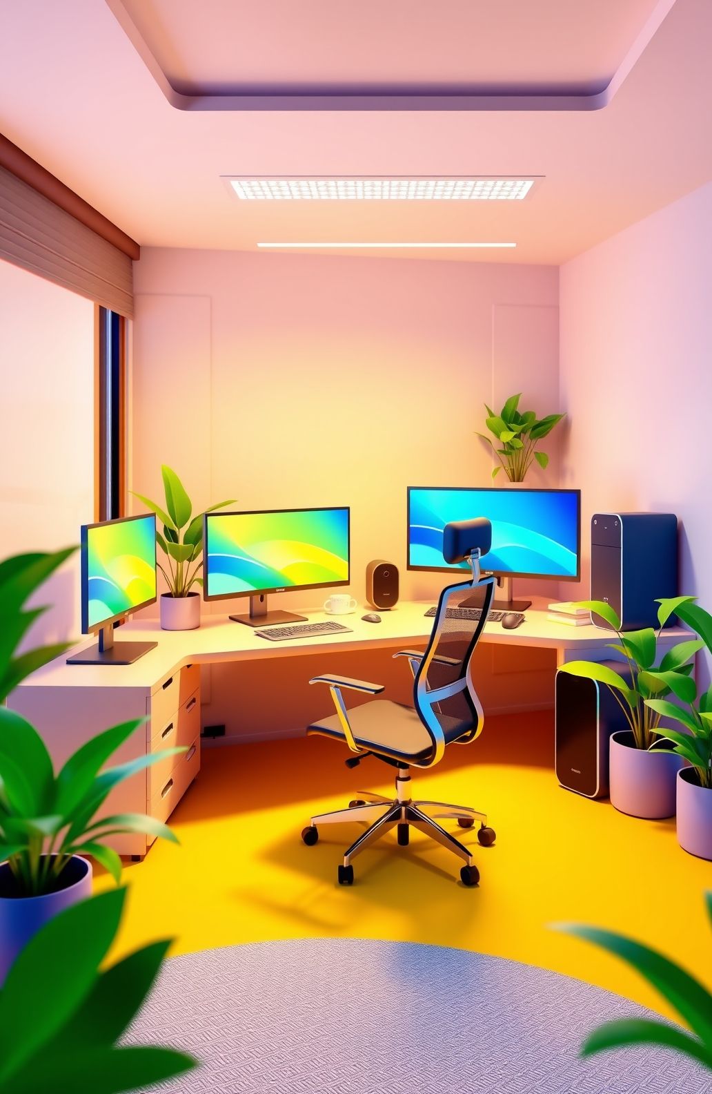 3d Office Wallpaper