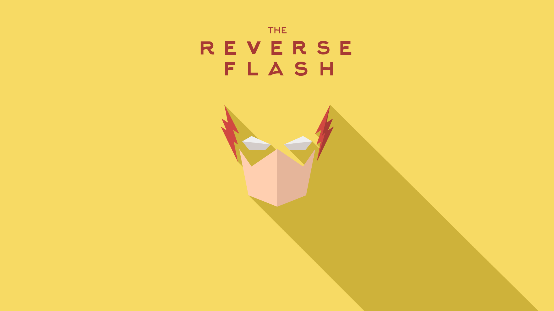 Reverse Flash Logo Wallpaper