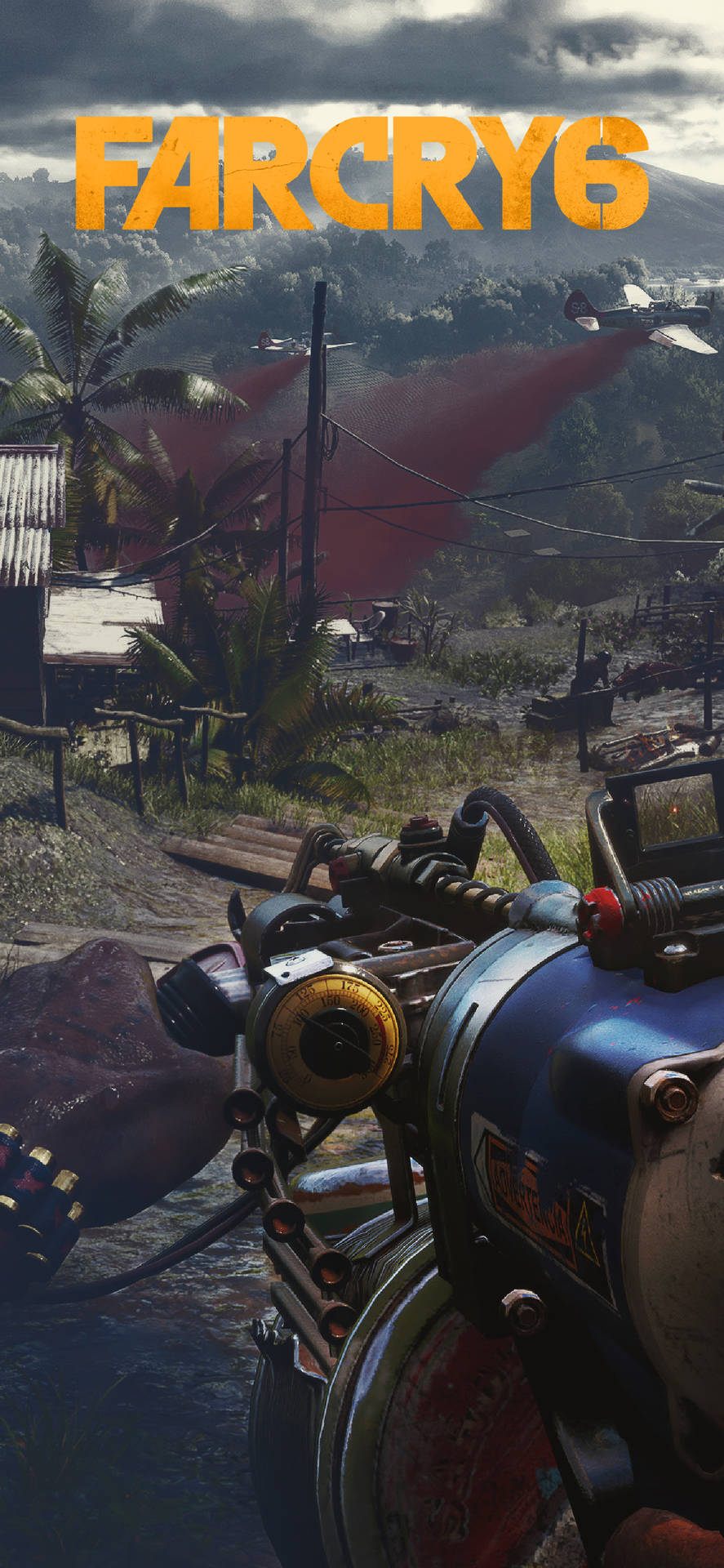Flamethrower Far Cry iPhone Wallpaper