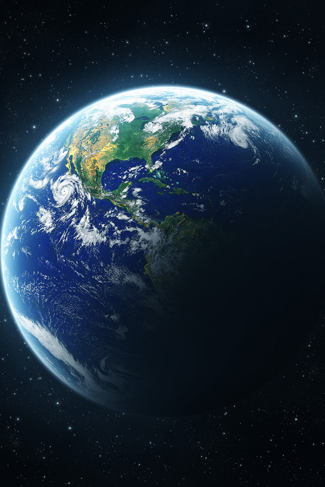 Pla Earth iPhone Wallpaper