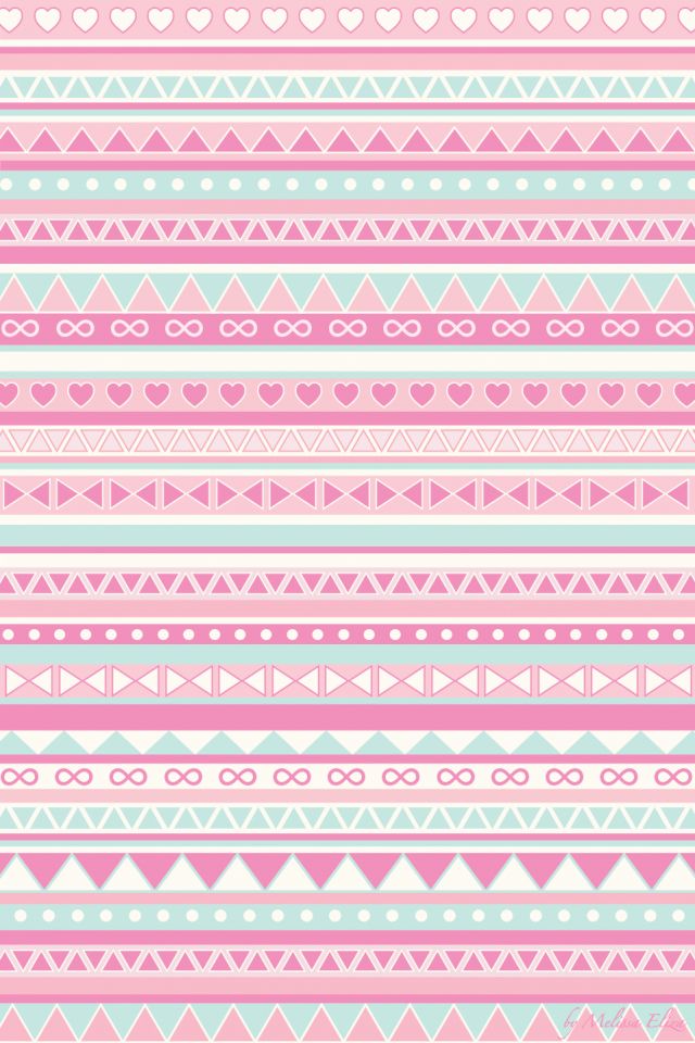 Girly Background That S Like A Cross Between Tribal Pattern And