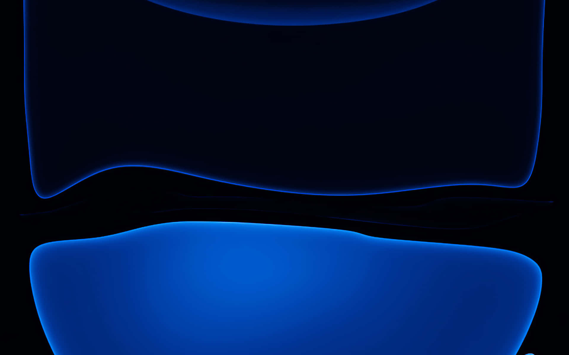 Bold Abstract Solid Blue iPhone Wallpaper