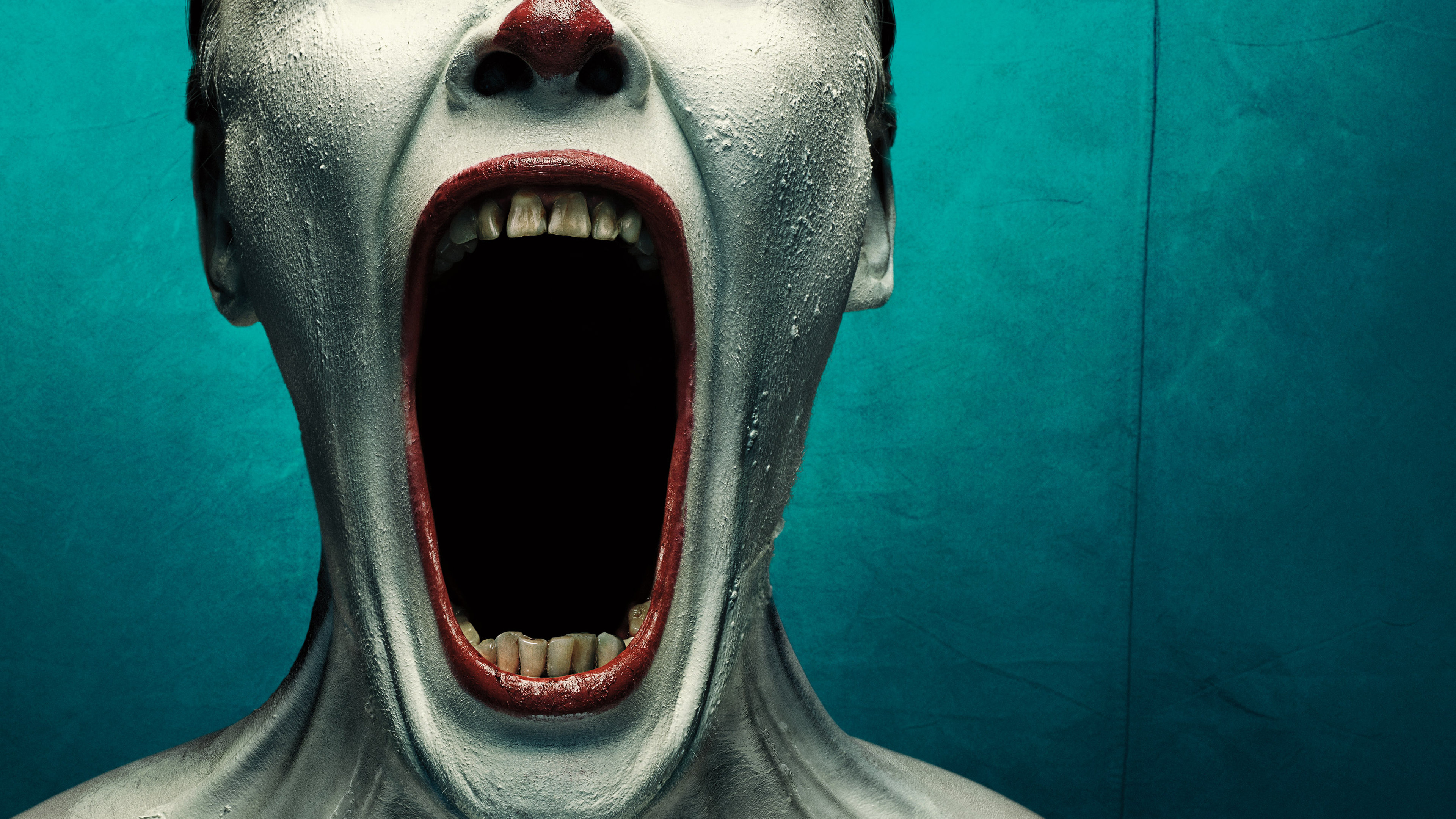 Horror Wallpaper Facial Expression Jaw Head Mouth Shout