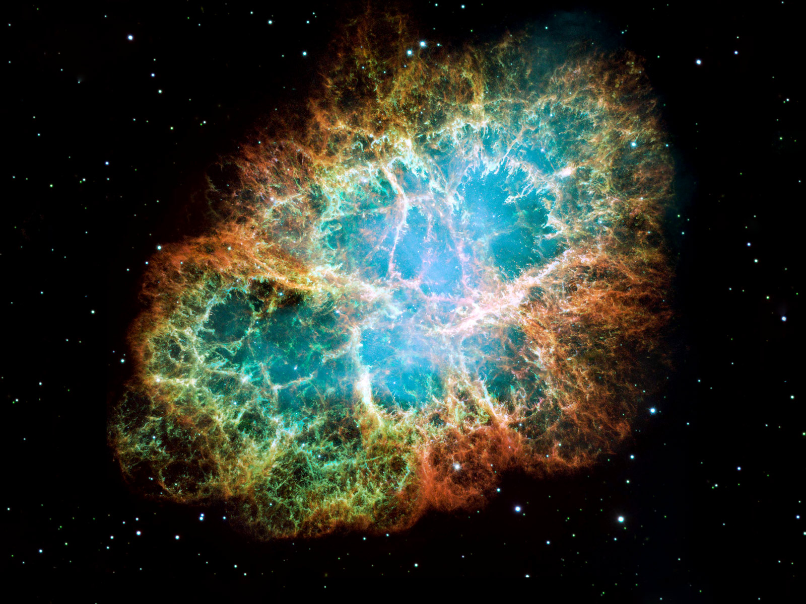 Hubble Space Telescope Crab Bebula