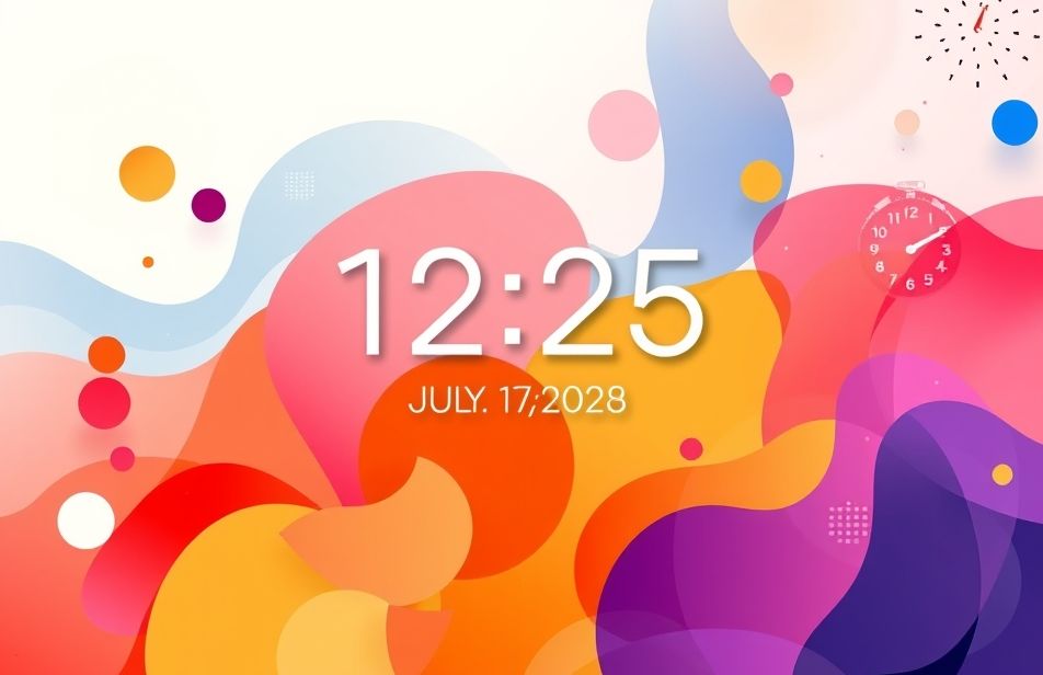 Date And Time Wallpaper