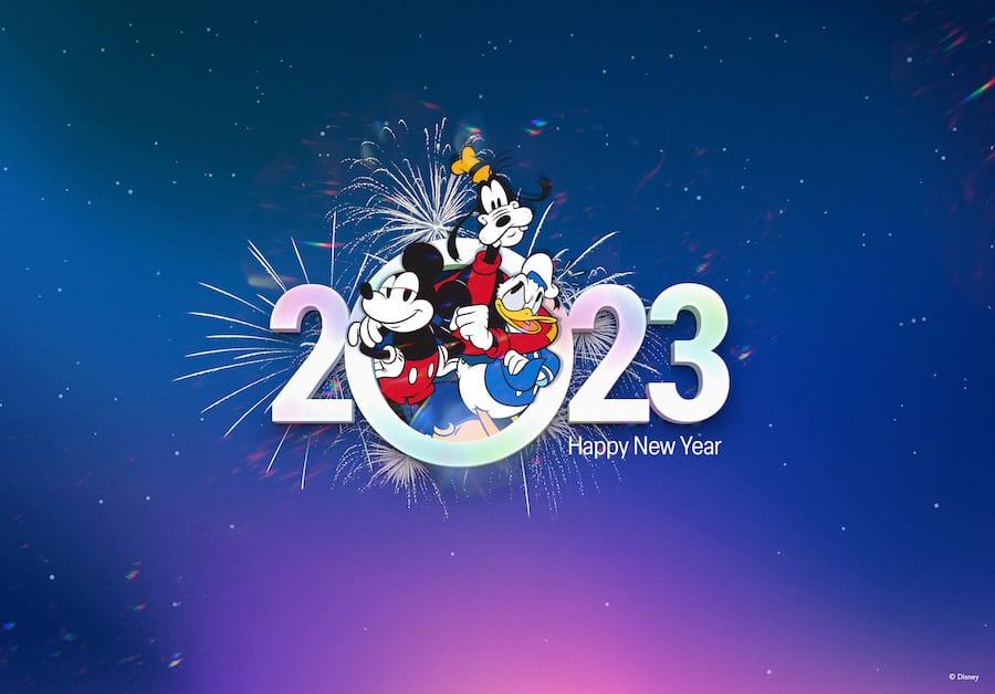 Disney New Year Wallpaper To Ring In