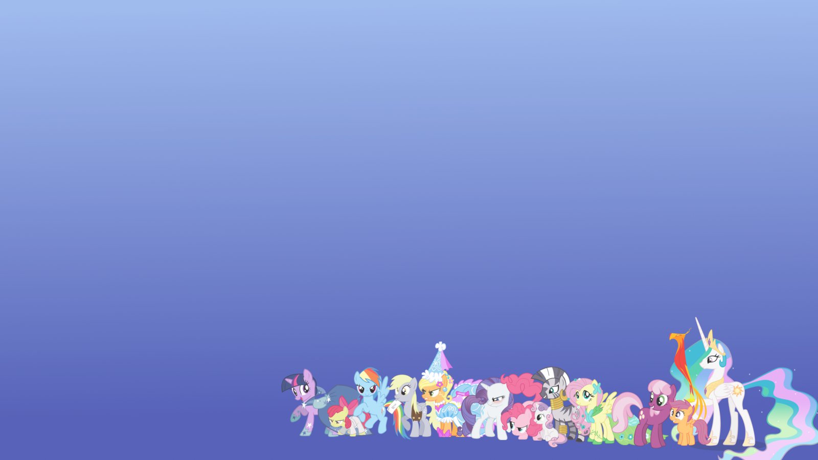 Cast Of My Little Pony Wallpaper Background