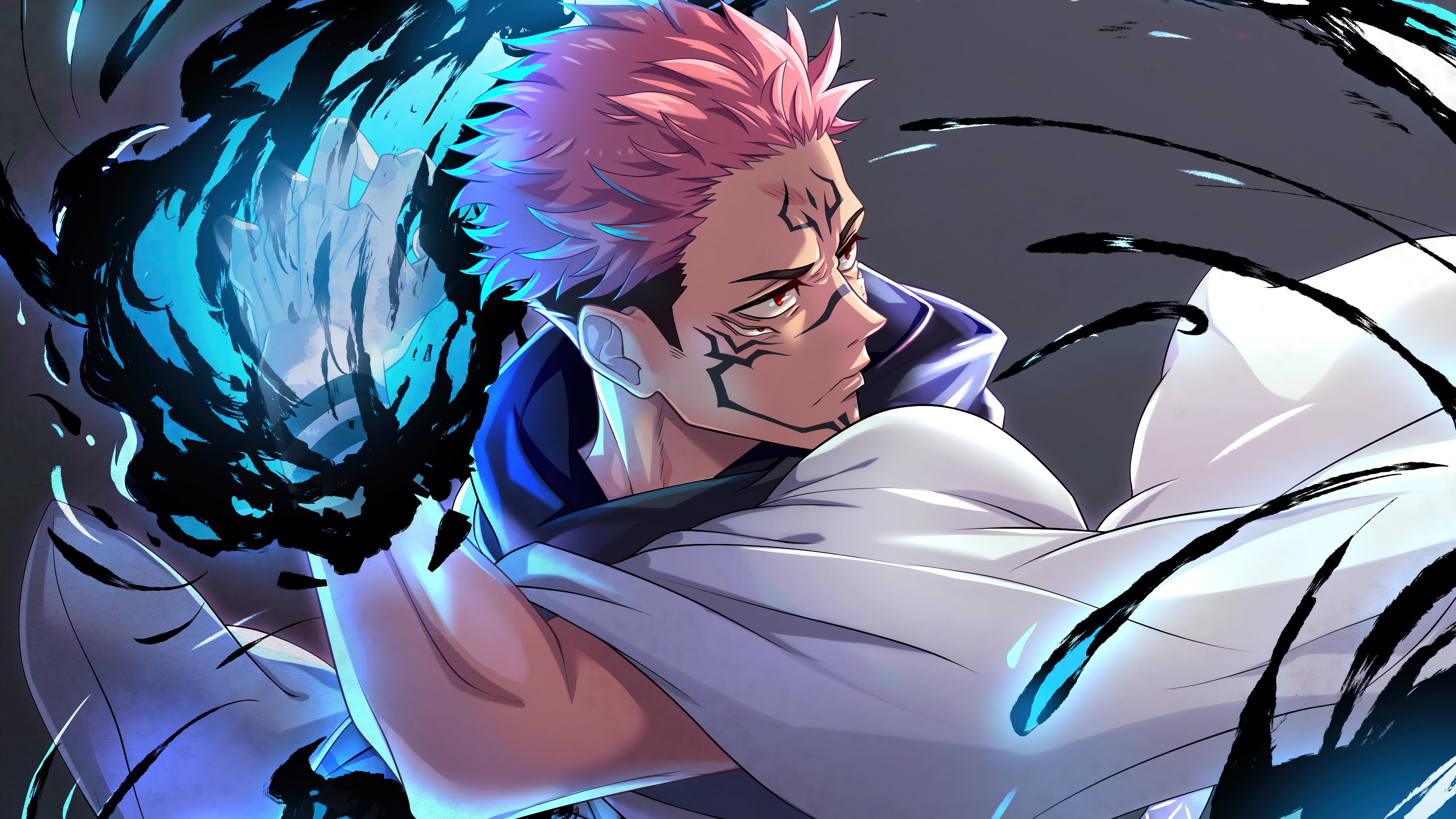 Sukuna Jujutsu Kaisen Anime Wallpaper iPhone Phone 4K #6330e