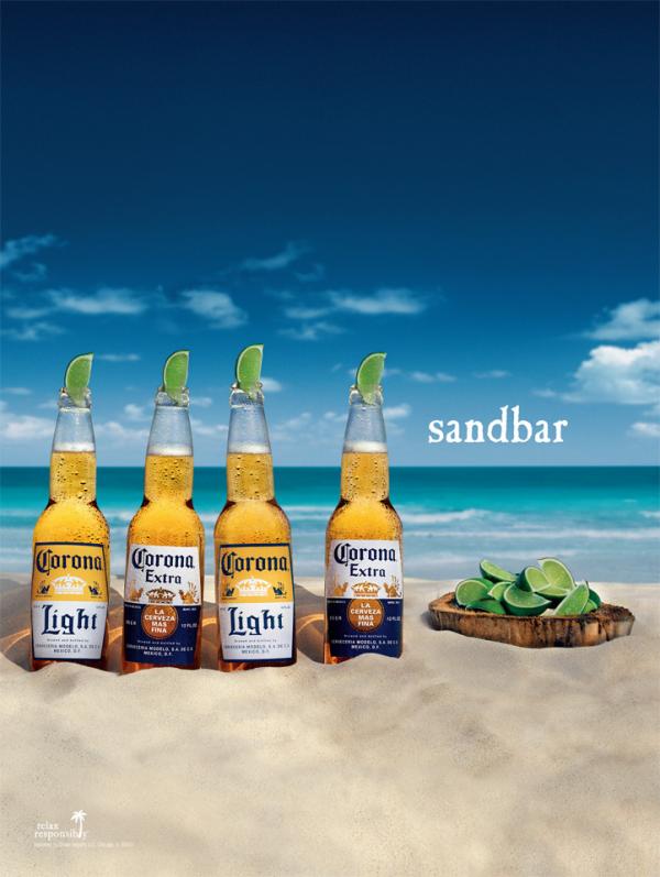 Corona Beer Sandbar Small