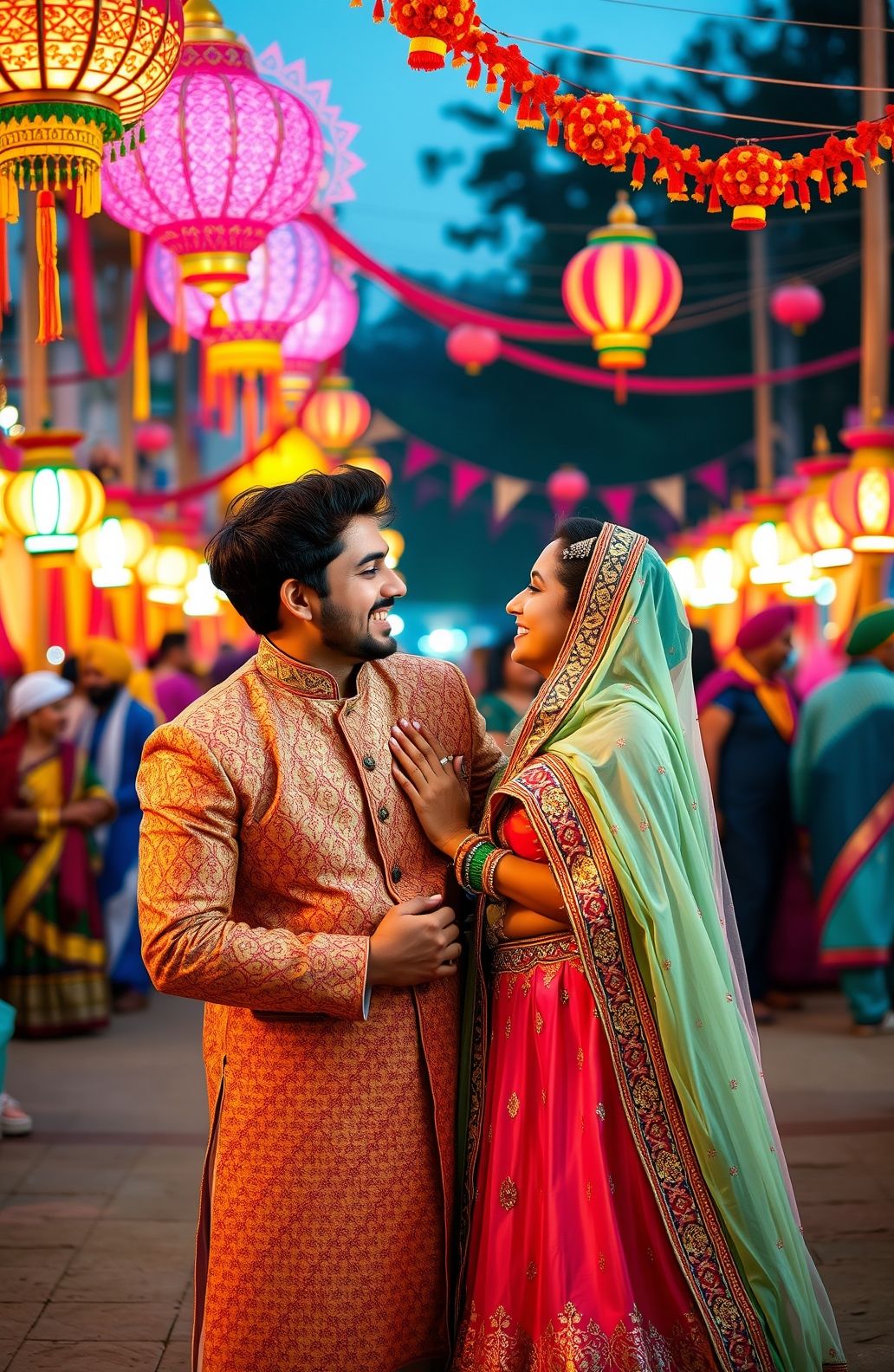 Punjabi Couples Wallpaper