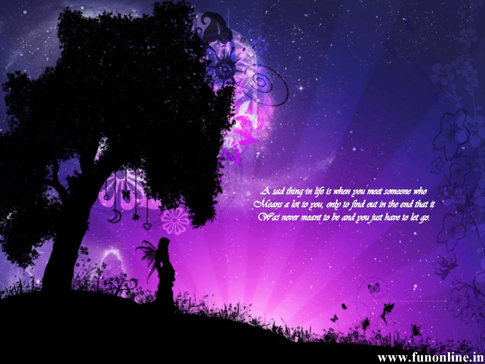 Sad Love Wallpapers Nice and quite Touching Sad Love Wallpapers 1600x1200